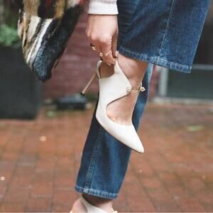 LOUISE ET CIE Valtina pearl sling back pumps 9